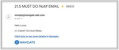 Screenshot of nonreply email.