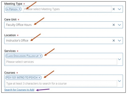 Screenshot of your Add Availability screen. This is where you create your Availability by completing all the necessary fields.