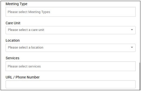 Screenshot of your My Availability screen. This is where you create your Availability by completing all the necessary fields.